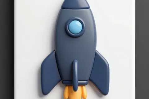 AI generated 3d icons example