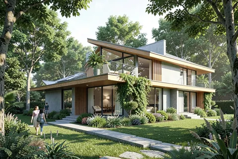 AI generated architecture concepts example