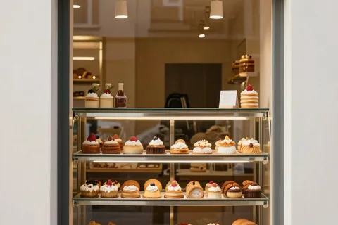 AI generated bakery scenes example
