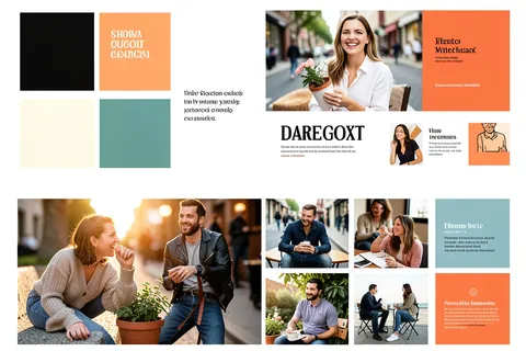 AI generated brand moodboards example