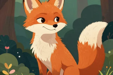 AI generated children’s book art example