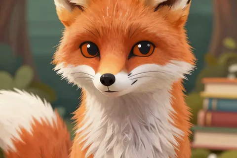 AI generated children’s book art example