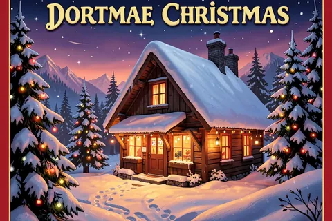 AI generated christmas cards example