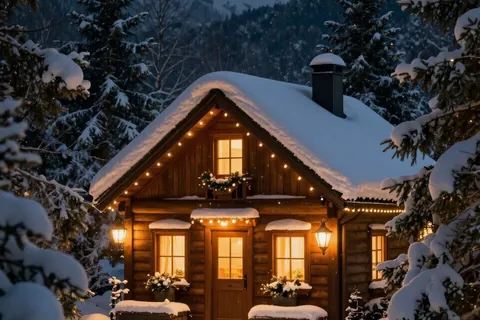 AI generated christmas cards example