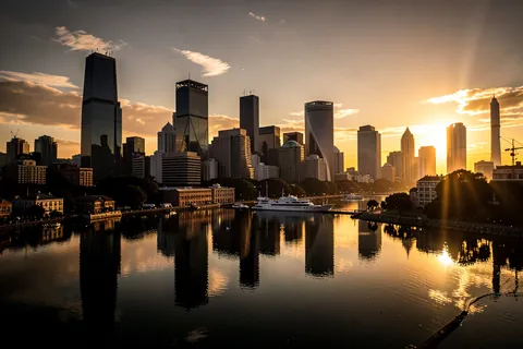 AI generated cityscapes example