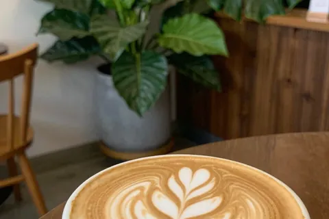 AI generated coffee shop scenes example
