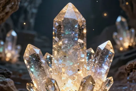 AI generated crystal art example