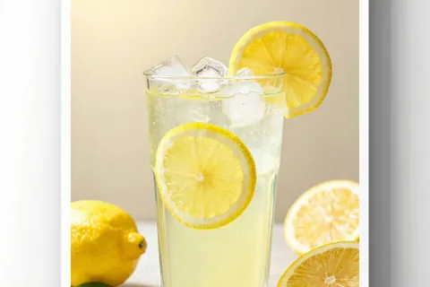 AI generated drink posters example