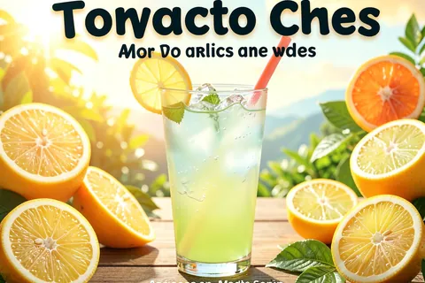 AI generated drink posters example