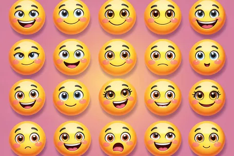 AI generated emoji-style icons example