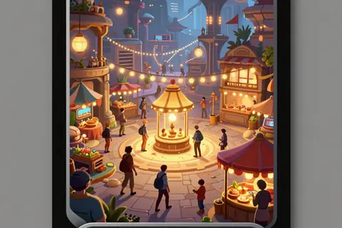 AI generated game concept art example