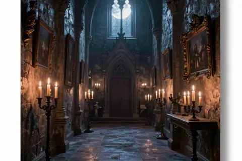 AI generated gothic art example