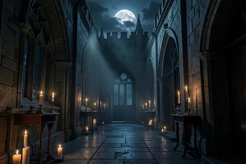 AI generated gothic art example