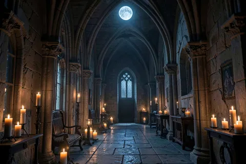 AI generated gothic art example