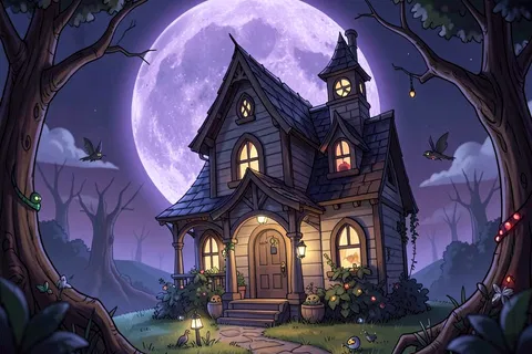AI generated halloween art example
