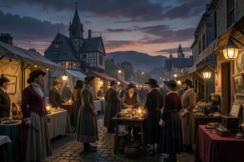 AI generated history scenes example