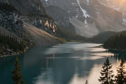 AI generated landscape art example