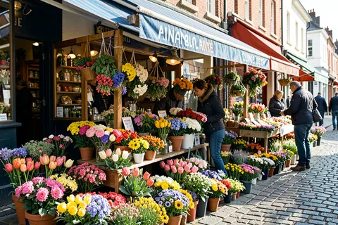 AI generated market stalls example