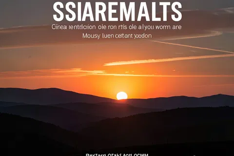 AI generated minimalist posters example