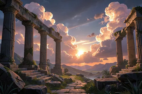 AI generated mythology art example