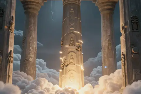 AI generated mythology art example