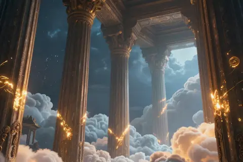 AI generated mythology art example