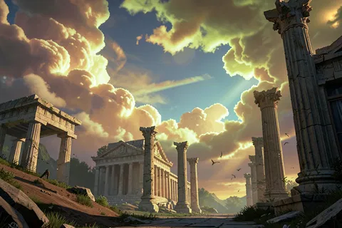 AI generated mythology art example