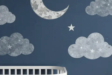 AI generated nursery art example