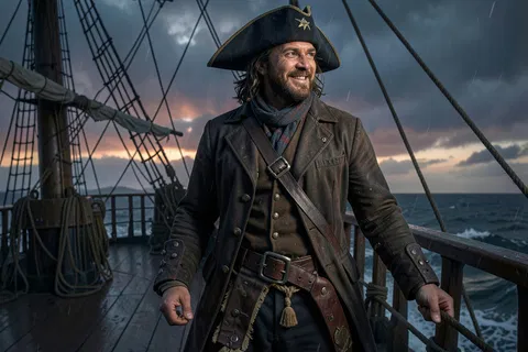 AI generated pirate characters example