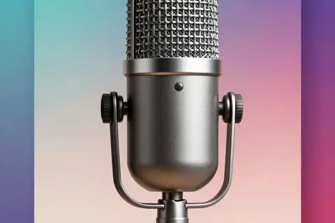 AI generated podcast covers example