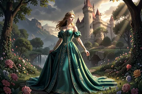 AI generated princess characters example