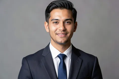 AI generated professional portraits example