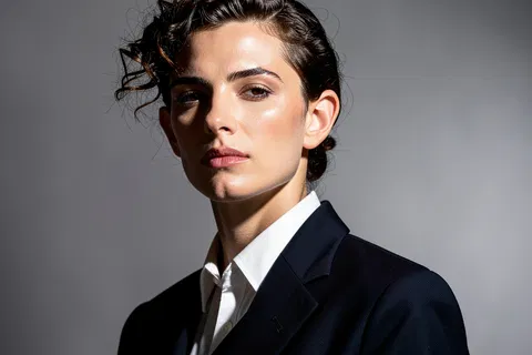 AI generated professional portraits example