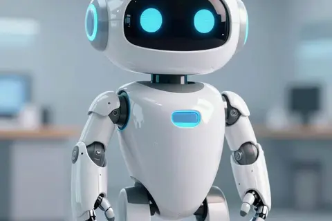 AI generated robot characters example