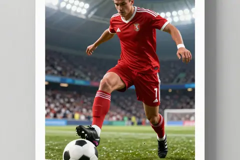 AI generated sports posters example