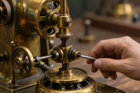 AI generated steampunk art example