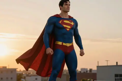 AI generated superhero characters example