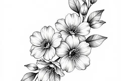 AI generated tattoo ideas example