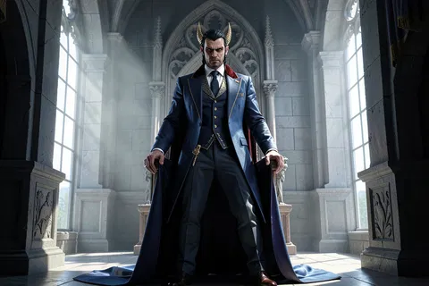 AI generated villain characters example