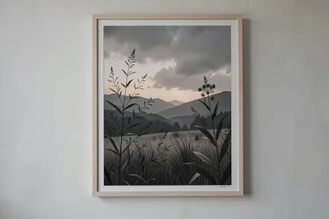 AI generated wall art example
